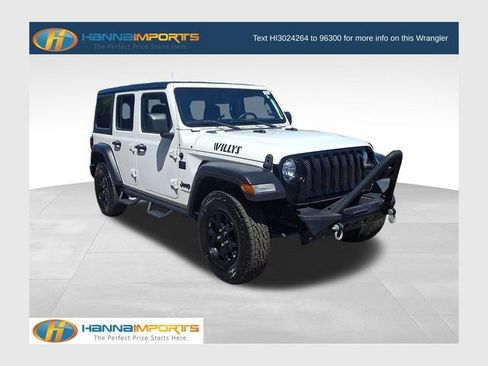 Used 2021 Jeep Wrangler Unlimited Sport AWD/4WD image 1