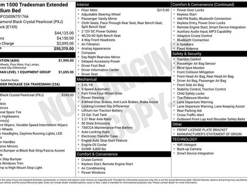 New 2025 RAM 1500 Tradesman w/ Night Edition image 3