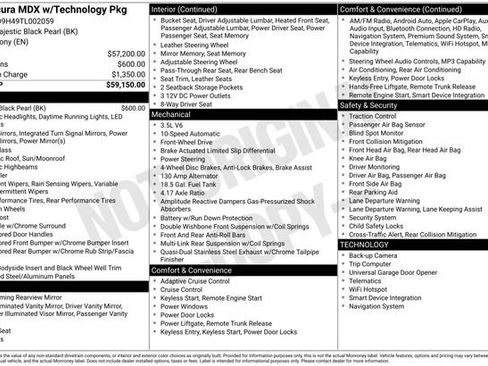 New 2026 Acura MDX w/ Technology Package image 17