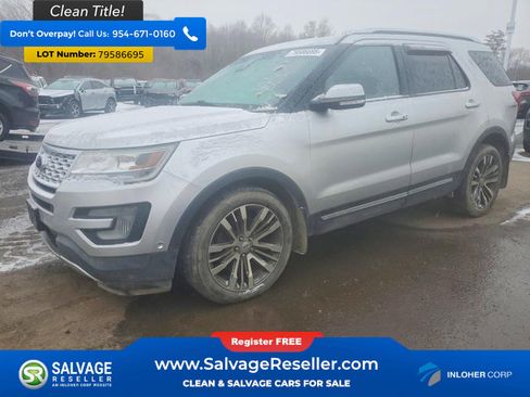 Used 2017 Ford Explorer Platinum AWD/4WD image 1