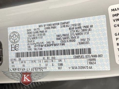 Used 2023 Ford F150 XLT w/ Equipment Group 302A High image 26