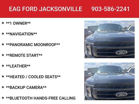 Used 2023 Ford F150 Lariat w/ Equipment Group 502A High image 3