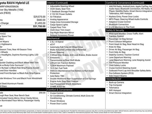 Used 2022 Toyota RAV4 LE image 31