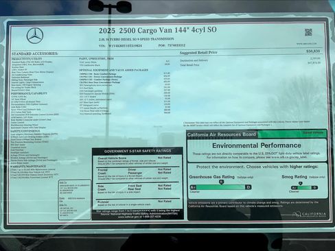 Certified 2025 Mercedes-Benz Sprinter 2500 image 27