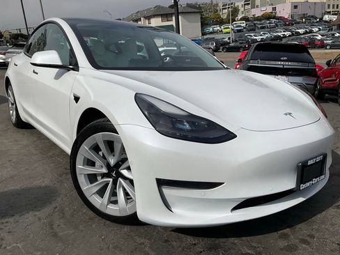 Used 2021 Tesla Model 3 Long Range AWD/4WD image 1