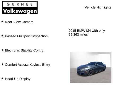 Used 2015 BMW M4 Convertible RWD image 8