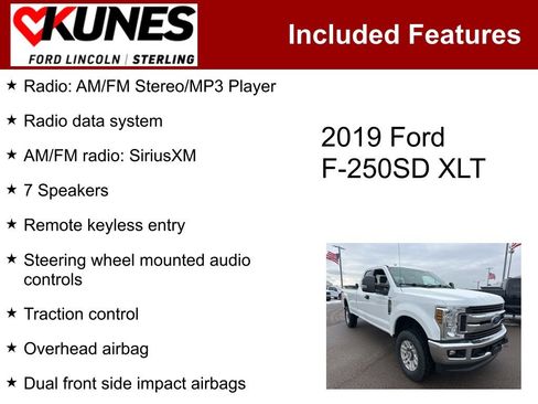 Used 2019 Ford F250 XLT w/ XLT Value Package image 2