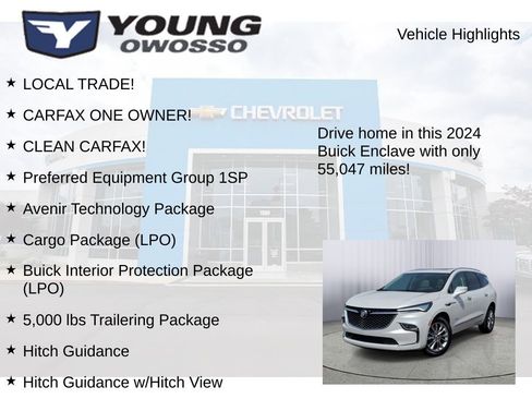 Used 2024 Buick Enclave Avenir w/ Avenir Technology Package AWD/4WD image 8