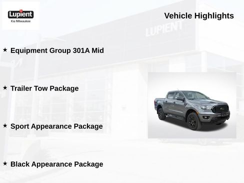 Used 2021 Ford Ranger XLT w/ Equipment Group 301A Mid AWD/4WD image 5