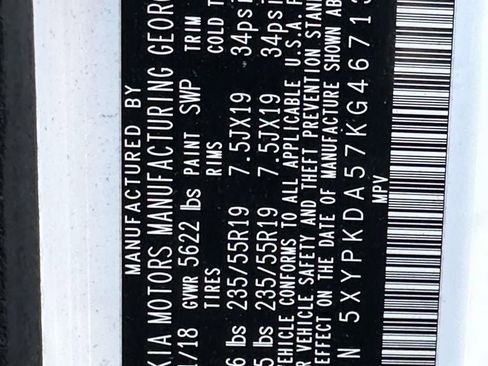 Used 2019 Kia Sorento SX AWD/4WD image 35