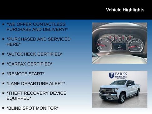 Used 2020 Chevrolet Silverado 1500 LTZ w/ LTZ Plus Package AWD/4WD image 4