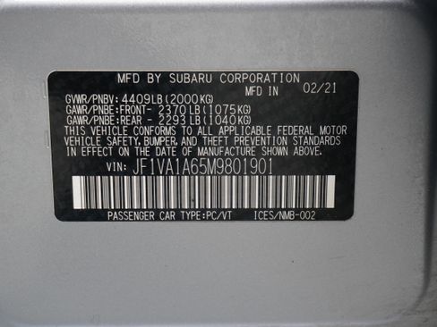 Used 2021 Subaru WRX image 26