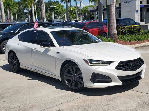 Certified 2022 Acura TLX w/ A-SPEC Pkg FWD image 1