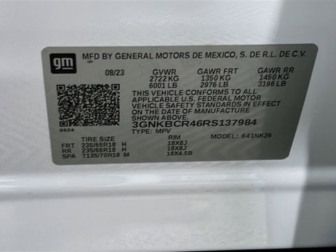 Certified 2024 Chevrolet Blazer LT w/ LPO, Floor Liner Package image 29