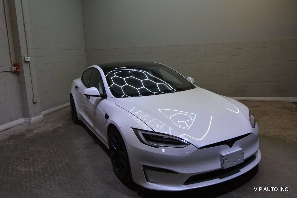 Used 2021 Tesla Model S Plaid AWD/4WD image 1