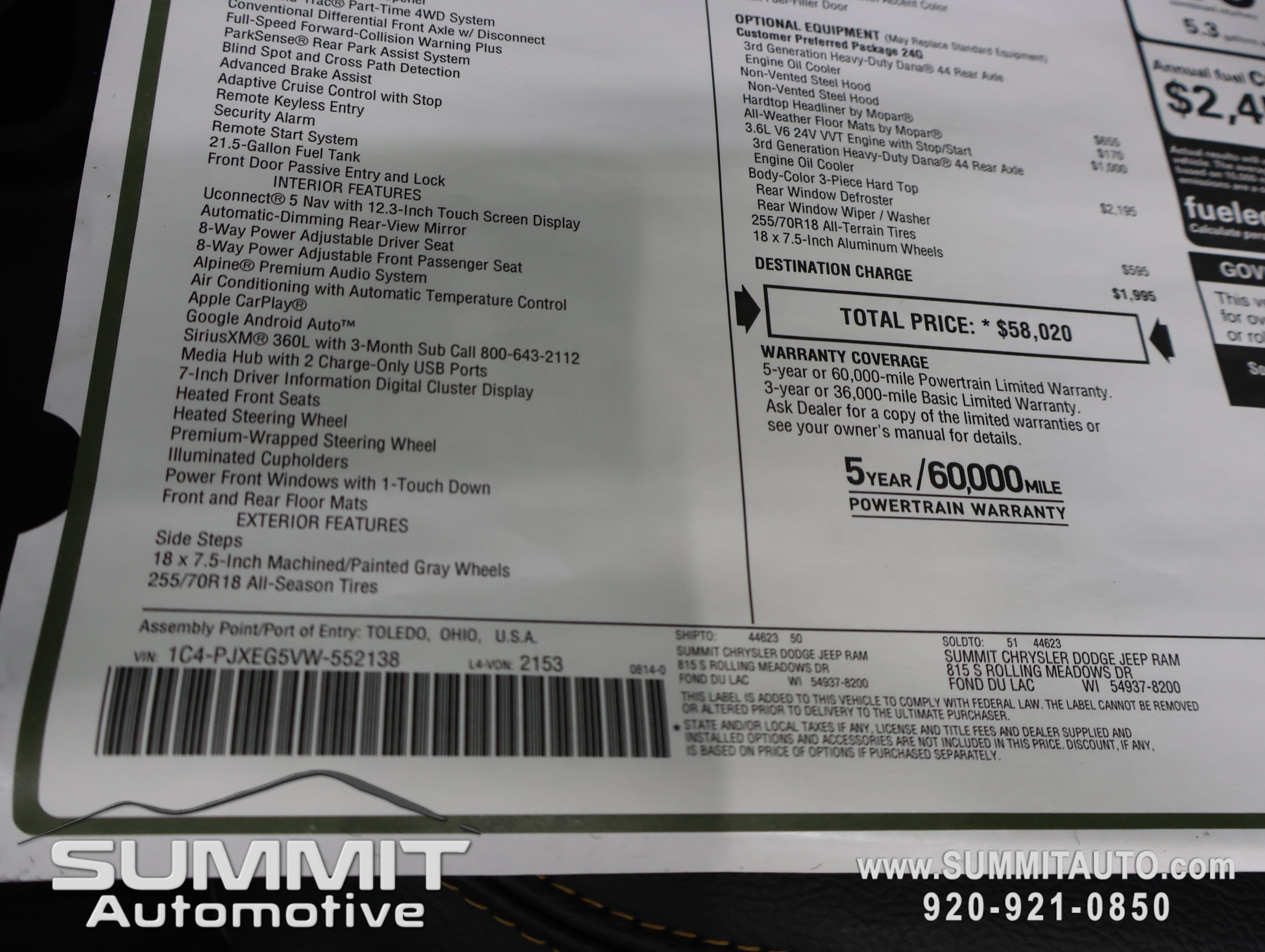 New 2027 Jeep Wrangler Unlimited Sahara AWD/4WD image 39