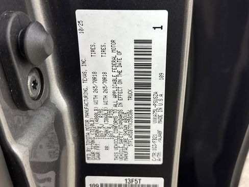 Used 2026 Toyota Tundra SR5 w/ TRD Off-Road Package image 33