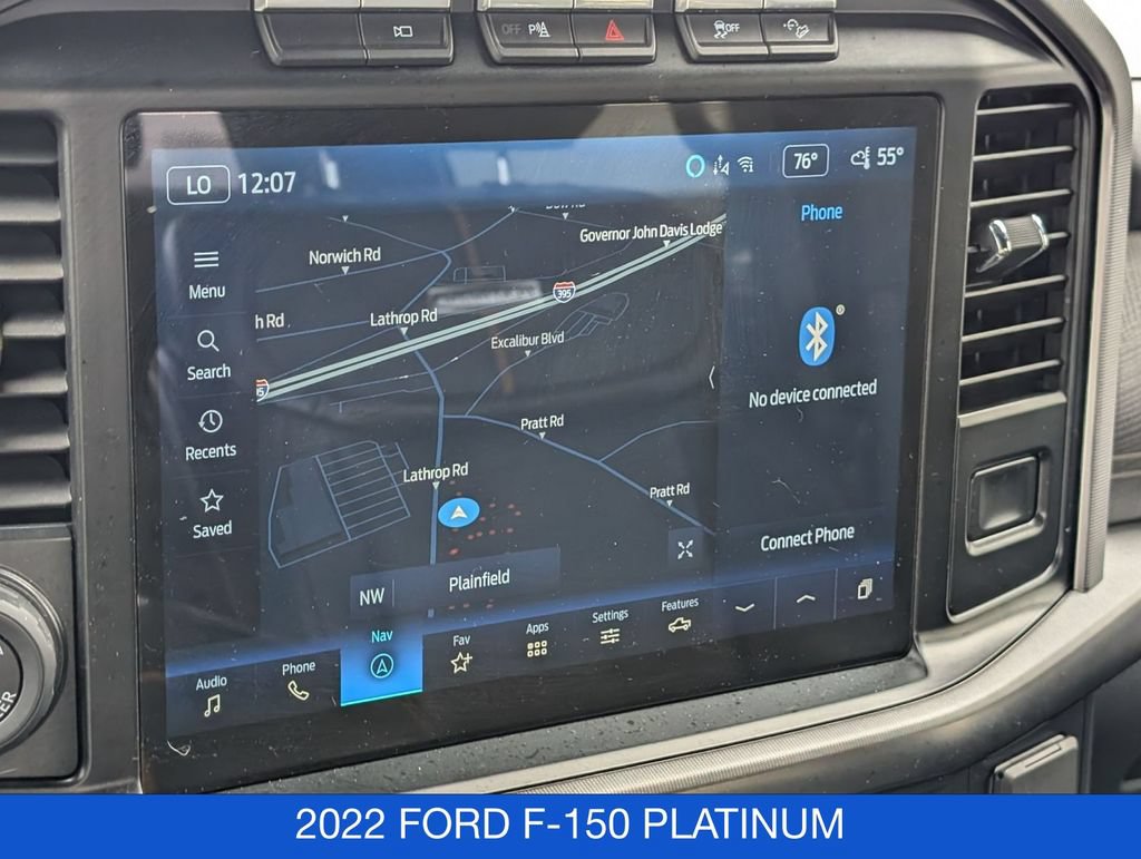 Used 2022 Ford F150 Platinum w/ Trailer Tow Package AWD/4WD image 25