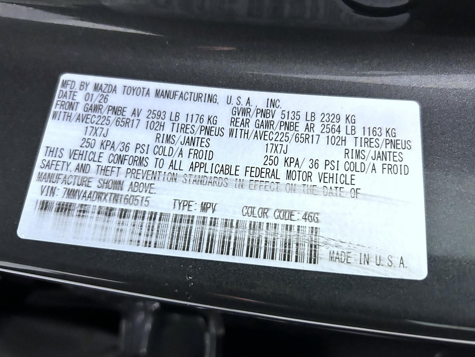 Certified 2026 MAZDA CX-50 AWD 2.5 Hybrid w/ Weather Package image 25
