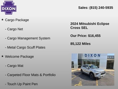 Used 2024 Mitsubishi Eclipse Cross SEL AWD/4WD image 4