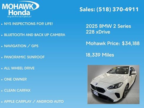 Used 2025 BMW 228i xDrive AWD/4WD image 7