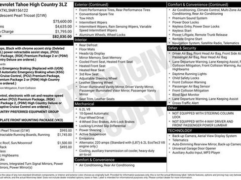 Used 2022 Chevrolet Tahoe High Country AWD/4WD image 11