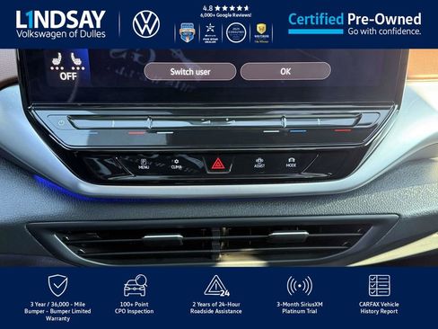 Certified 2022 Volkswagen ID.4 Pro S image 19