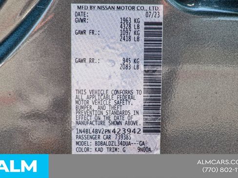 Used 2023 Nissan Altima 2.5 S FWD image 43