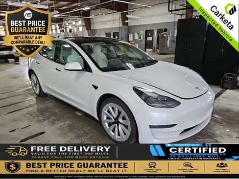 Used 2022 Tesla Model 3 Long Range AWD/4WD image 1