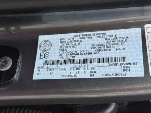 Used 2025 Ford F150 King Ranch w/ FX4 Off-Road Package AWD/4WD image 28