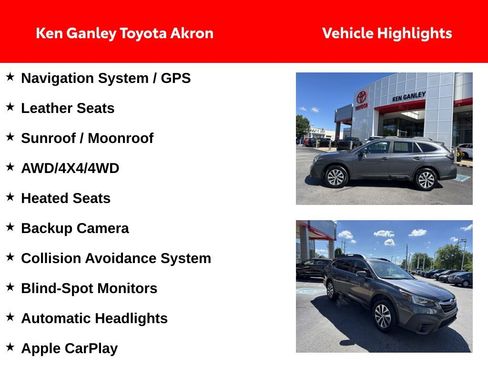 Used 2021 Subaru Outback Premium AWD/4WD image 2