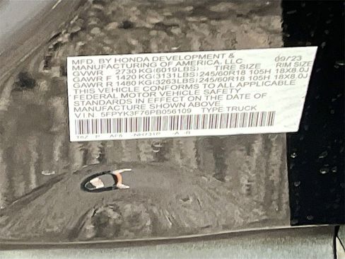 Used 2023 Honda Ridgeline RTL-E image 34