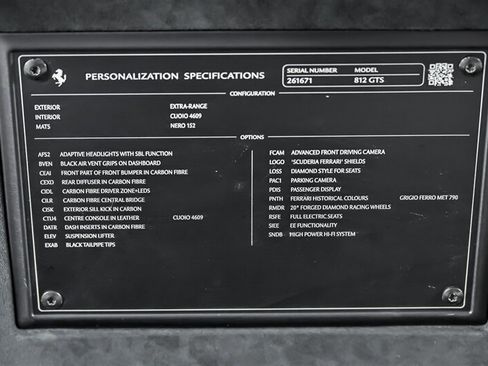 Used 2021 Ferrari 812 GTS RWD image 27