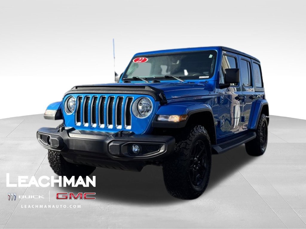 Used 2022 Jeep Wrangler Unlimited Sahara AWD/4WD image 9