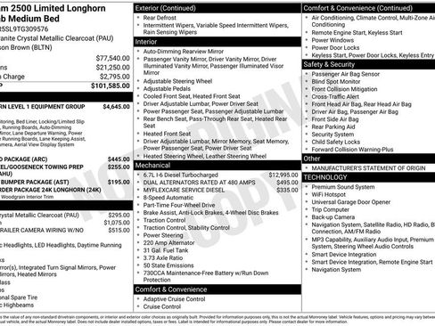 New 2026 RAM 2500 Limited AWD/4WD image 8