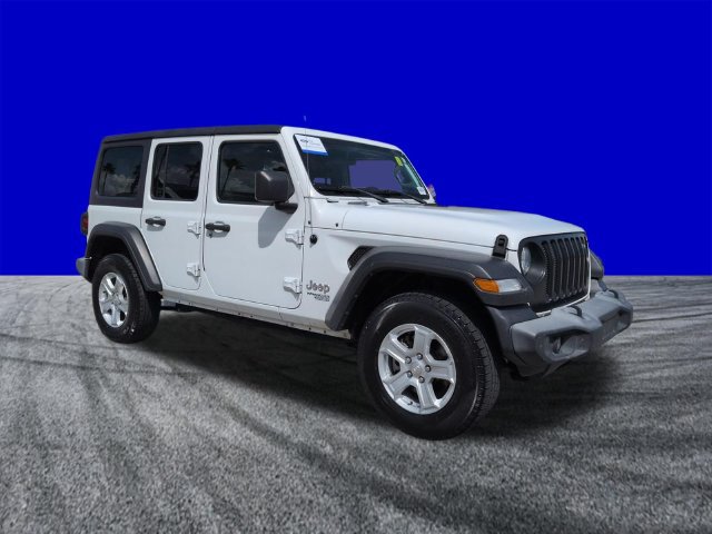 Used 2021 Jeep Wrangler Unlimited Sport AWD/4WD image 2