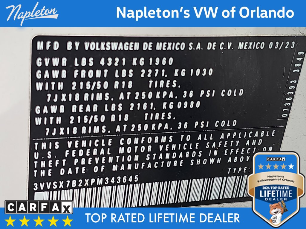Used 2023 Volkswagen Taos SE FWD image 36