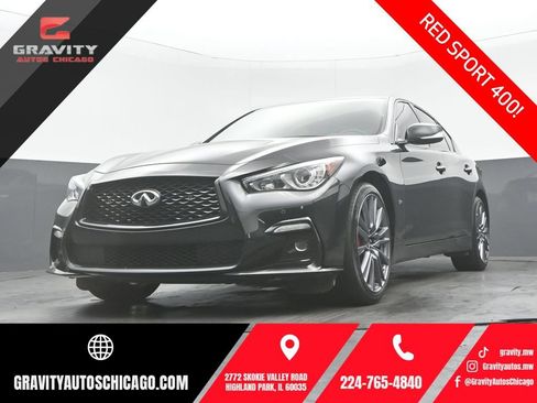 Used 2024 INFINITI Q50 Red Sport 400 AWD/4WD image 1