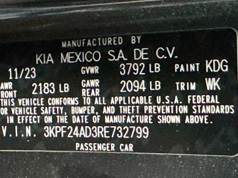 Used 2024 Kia Forte LXS image 30