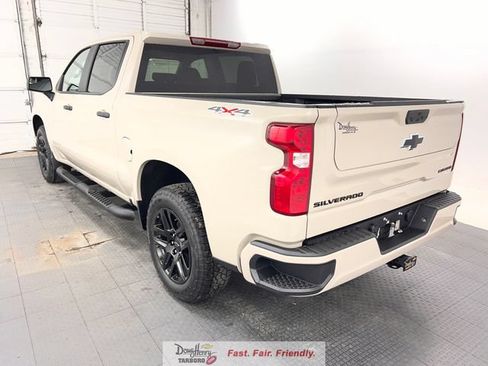 New 2026 Chevrolet Silverado 1500 Custom w/ Turbomax Blackout Package AWD/4WD image 7