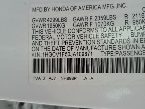 Used 2018 Honda Accord EX-L image 48