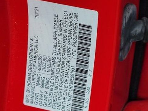 Certified 2022 Honda Civic EX-L image 32