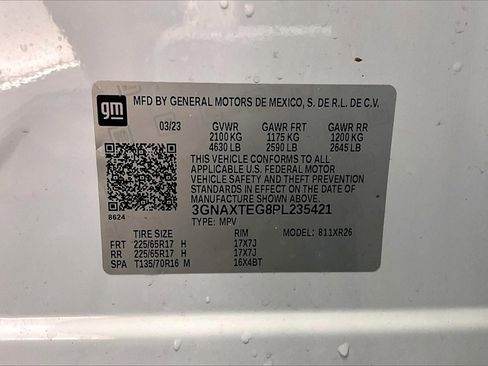 Used 2023 Chevrolet Equinox LT w/ LPO, Floor Liner Package image 32