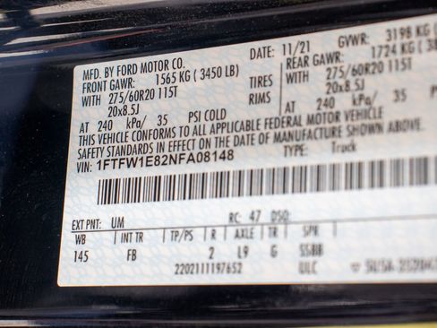 Used 2022 Ford F150 XLT w/ Equipment Group 302A High image 35