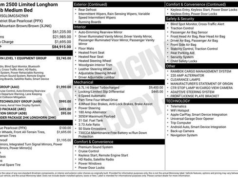 Used 2021 RAM 2500 Limited image 38