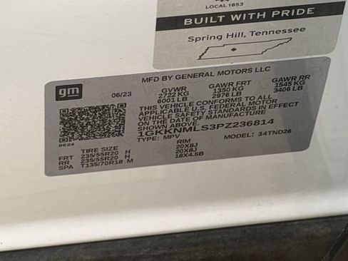 Used 2023 GMC Acadia SLT w/ Elevation Edition FWD image 10