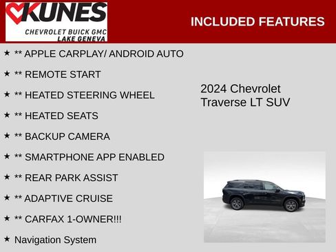 Used 2024 Chevrolet Traverse LT FWD image 2