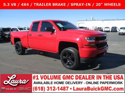 Used 2018 Chevrolet Silverado 1500 Custom image 1