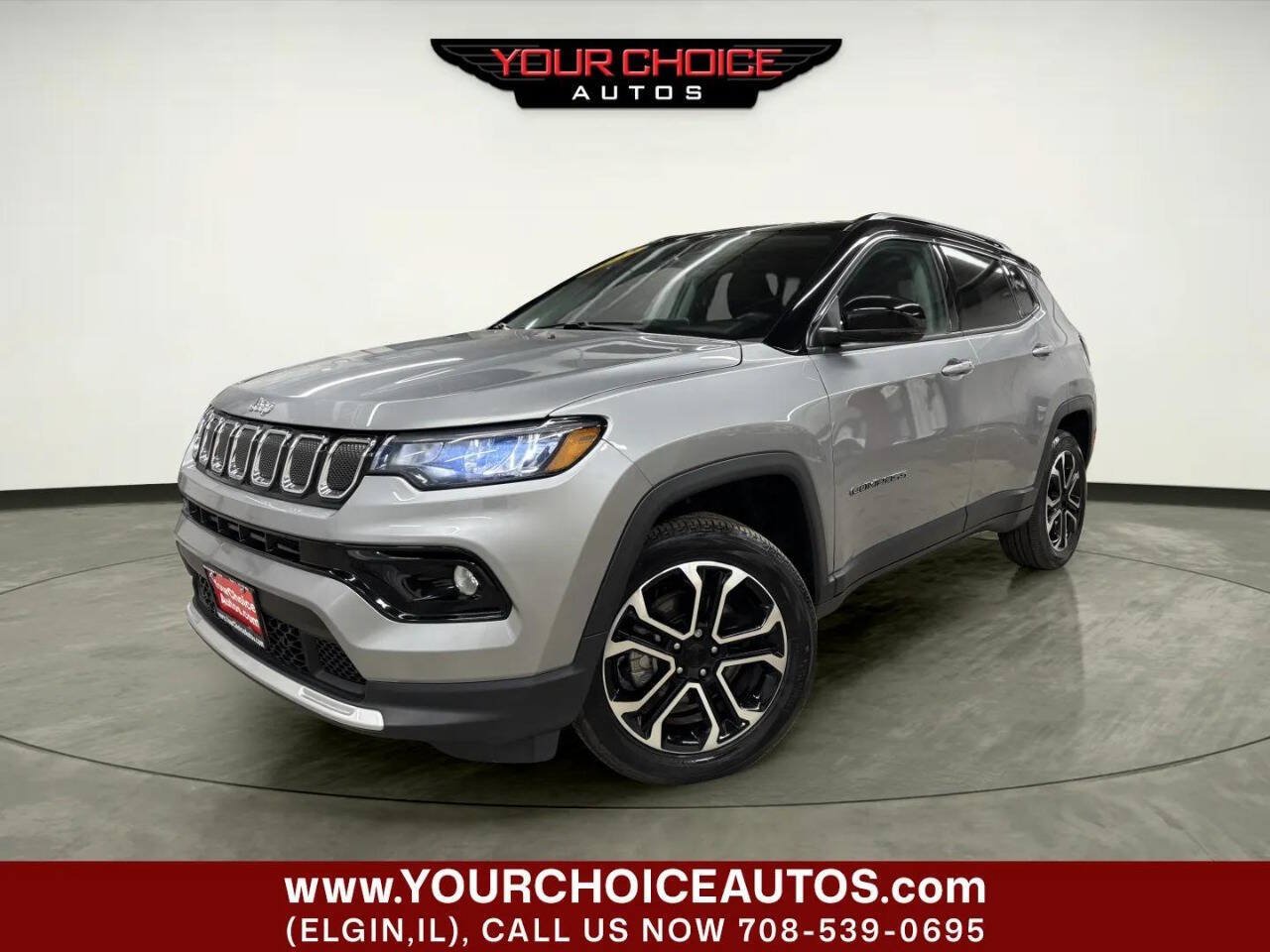 Used 2022 Jeep Compass Limited AWD/4WD image 1