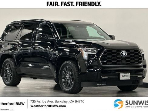 Used 2023 Toyota Sequoia Platinum AWD/4WD image 1